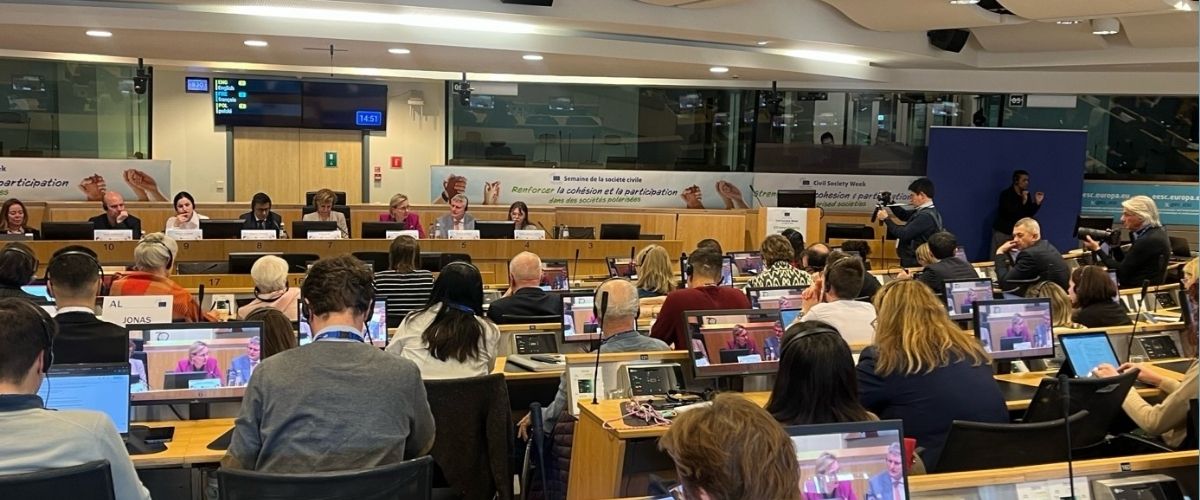 You are currently viewing Tydzień Społeczeństwa Obywatelskiego: europejskie społeczeństwo obywatelskie zarysowuje program dla przywódców UE w następnej kadencji